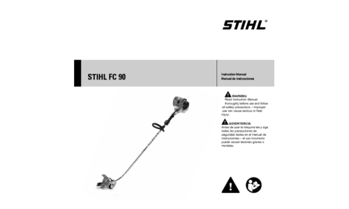 Stihl FC 90 Trimmer User Manual