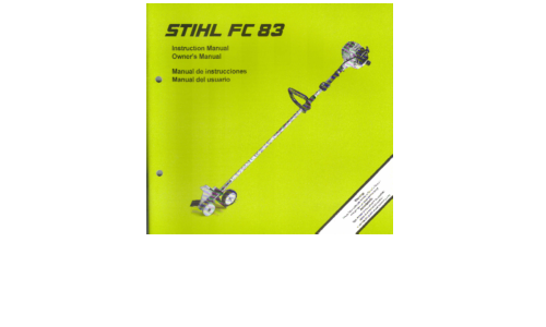 Stihl FC 83 Trimmer User Manual