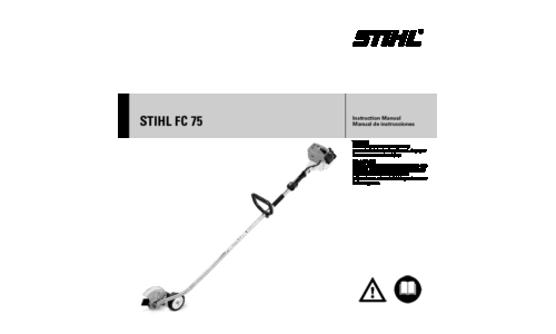 Stihl FC 75 Trimmer User Manual