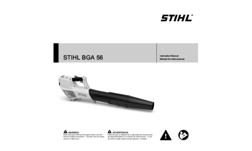 Stihl BGA 56 User Manual