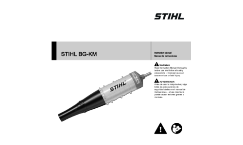 Stihl BG-KM User Manual