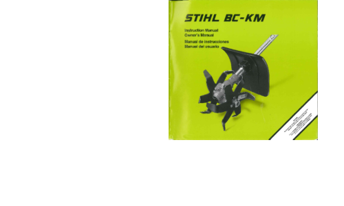 Stihl BC-KM Attachment User Manual