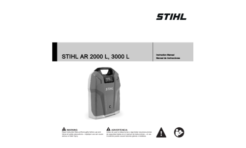 Stihl AR 2000L, 3000L User Manual