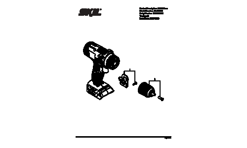 Skil DL527501 Drill-Driver Parts List