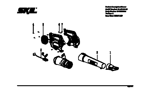 Skil BL4714B Leaf Blower Parts List