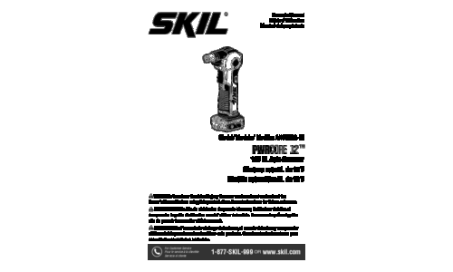 Skil AH6552A Cordless Auto Hammer User Manual