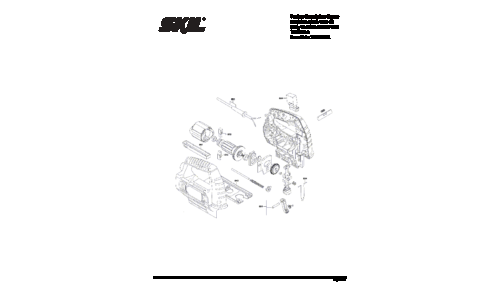 Skil 4295 Jigsaw Parts List