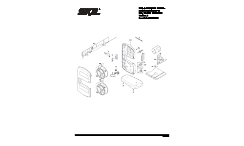 Skil 3386 Band Saw Parts List