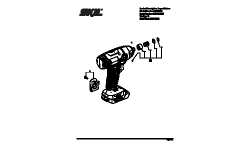 Skil ID572701 Impact Driver Parts List