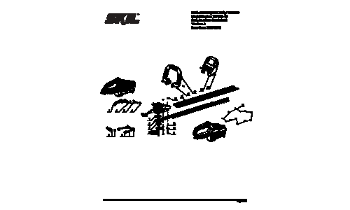 Skil HT4221 Hedge Trimmer Parts List