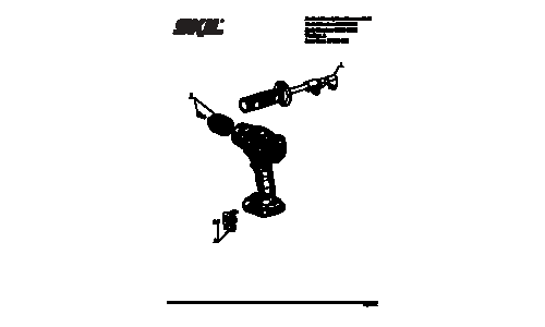 Skil HD529501 Hammer Drill Driver Parts List