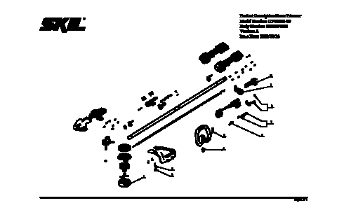 Skil LT4823B String Trimmer Parts List