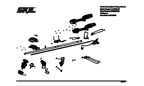 Skil LT4818 String Trimmer Parts List