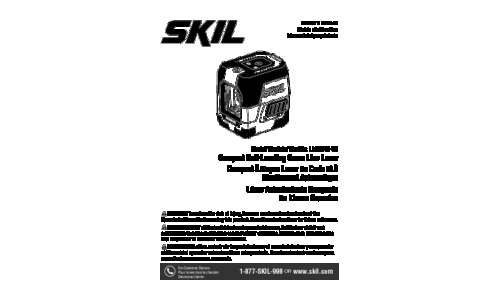 Skil LL9324G Laser Level User Manual