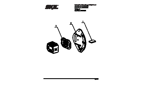 Skil LL 9325 Digital Level Parts List