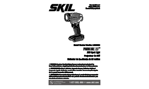 Skil LH552301 Flashlight User Manual