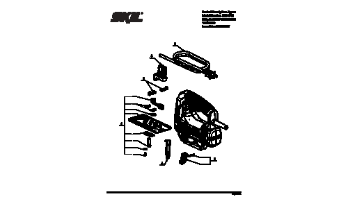 Skil JS314901 Jigsaw Parts List