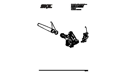 Skil JB4712B Cordless Blower Parts List