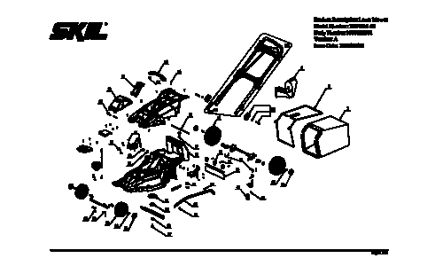 Skil PM4910 Lawn-Mower Parts List