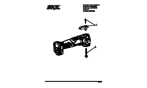 Skil OS592701 Multi Tool Parts List