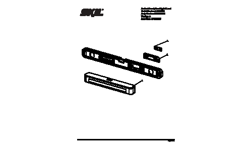 Skil LV941901 Digital Level Parts List