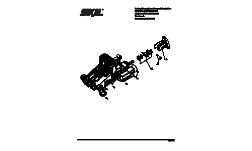 Skil RS582801 Reciprocating Saw Parts List