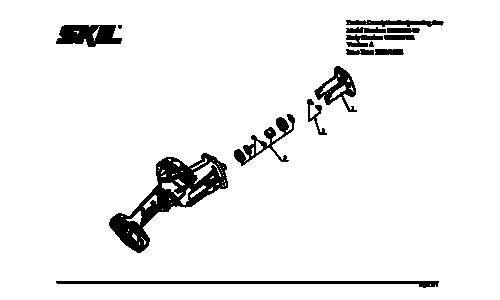 Skil RS5825B Reciprocating Saw Parts List