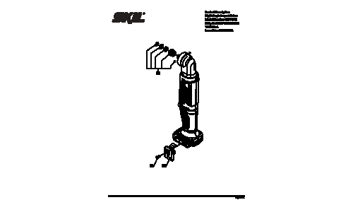 Skil RI574501 Impact Driver Parts List