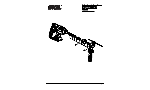 Skil RH170401 Rotar Hammer Drill Parts List