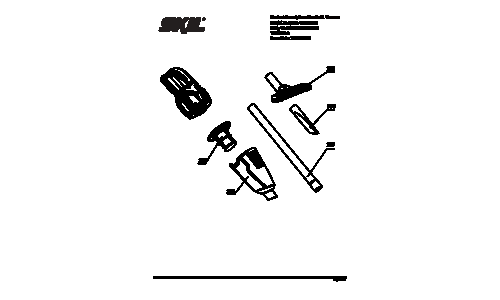 Skil VA593601 Vaccuum Parts List