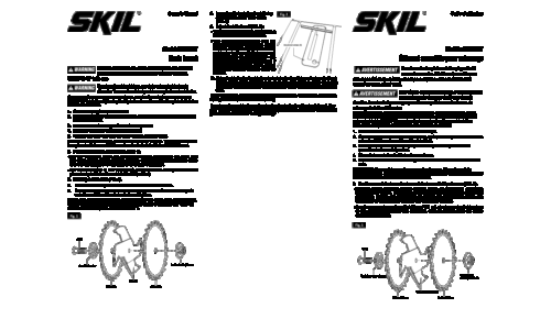 Skil STA6307 Dado Insert User Manual