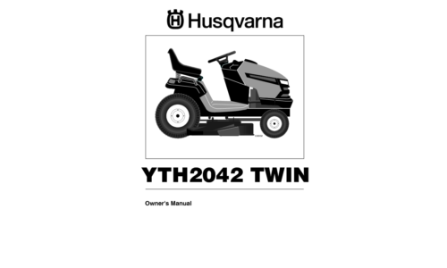 Husqvarna YTH2042 Twin 96041005400 2007-05 EN User Manual