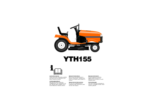 Husqvarna YTH155 HEYTH155A 2002-01 EN DE FR ES IT NL User Manual