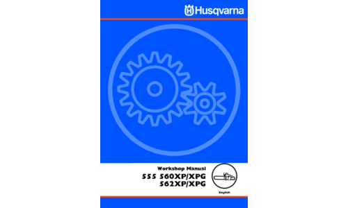 Husqvarna WM 555 560 XP 560 XPG 562 XP 562 XPG 2011-09 User Manual