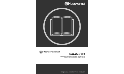 Husqvarna Soff-Cut 150 2010-01 EN User Manual