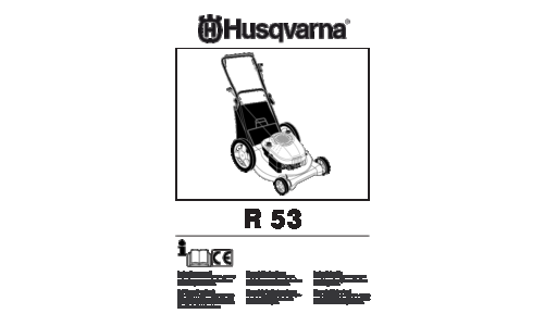 Husqvarna R53 96131002305 2008-11 EN DE FR ES IT NL User Manual