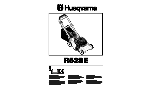 Husqvarna R52 SE 95417021601 2005-05 EN DE FR ES IT NL User Manual