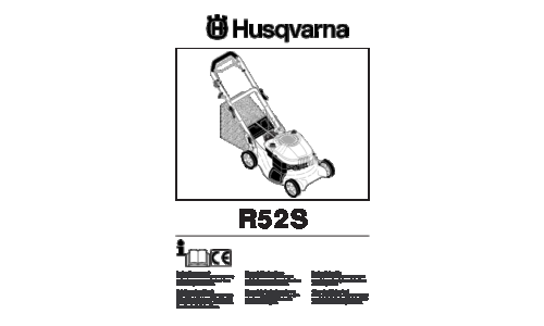 Husqvarna R52 S 96141006005 2008-04 EN DE FR ES IT NL User Manual