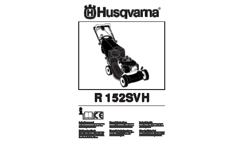 Husqvarna R152 SVH 96141013303 2008-11 EN DE FR ES IT NL User Manual