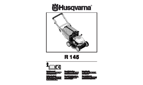 Husqvarna R145 96131002103 2008-11 EN DE FR ES IT NL User Manual