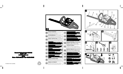 Husqvarna Partner HG550 953900593 2006-05 Hedge Trimmer EN User Manual