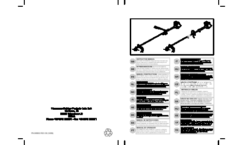 Husqvarna McCulloch Cabrio Plus 257 L 257 B 297 L 953900739 953900740 953900790 2007-01 Brush Cutter User Manual_2