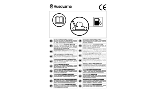 Husqvarna McCulloch 962000107 962000108 962000110 965993501 965994001 966488901 966498101 966523901 966524001 966524101 2010-02 Lawn Mower User Manual