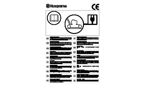 Husqvarna McCulloch 953876533 953876562 953878303 953878322 2010-02 Lawn Mower EN DE FR NL NO FI SE DK ES PT IT HU GR CZ SK PL RU EE LT SI User Manual