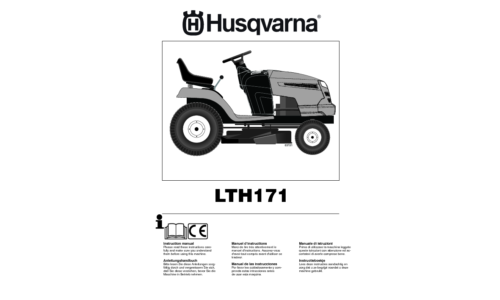 Husqvarna LTH171 96041002303 2008-09 EN DE FR ES IT NL User Manual