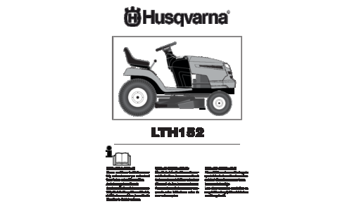 Husqvarna LTH152 96041003004 2008-09 EN DE FR ES IT NL User Manual