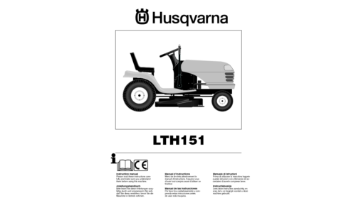 Husqvarna LTH151 96011011200 2007-02 EN DE FR ES NL IT User Manual