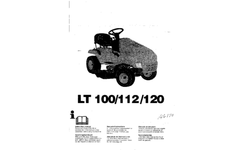 Husqvarna LTH100 LTH112 LTH120 1997-01 GB DE FR ES IT NL User Manual