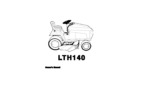 Husqvarna LTH 140 954001192A 1995-01 Ride Mower User Manual