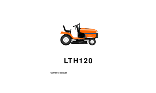 Husqvarna LTH 120 954140106A 1999-10 Ride Mower User Manual